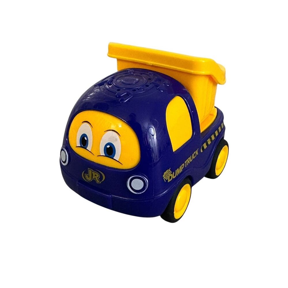 NKOK Inc Dump Truck Jr with Sounds Vehicle Toy Blue and Yellow 2016 No Batteries